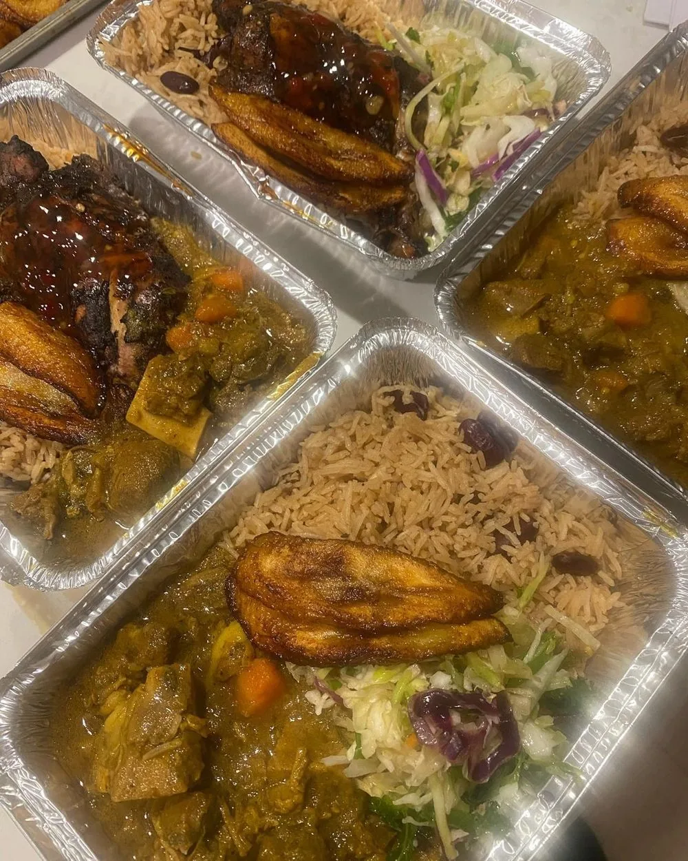 Trays of prepared Cravin Kitchen meals